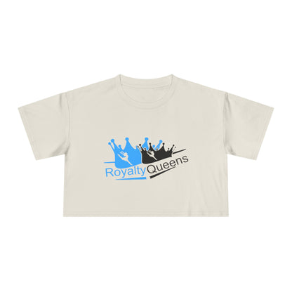 Royalty Queens Women's Crop Tee - Empowering Fashion for Queens, Perfect for Casual Wear, Gifts, Birthdays, and Celebrations
