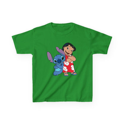 Cute Cartoon Kids Tee, Hawaiian Theme Shirt, Summer Fun Clothing, Gift for Kids, Birthday Party Outfit, Casual Summer Wear