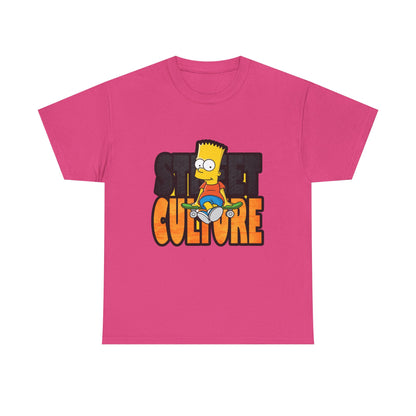 Retro Bart Simpson Unisex Heavy Cotton Tee - Street Culture Vibe