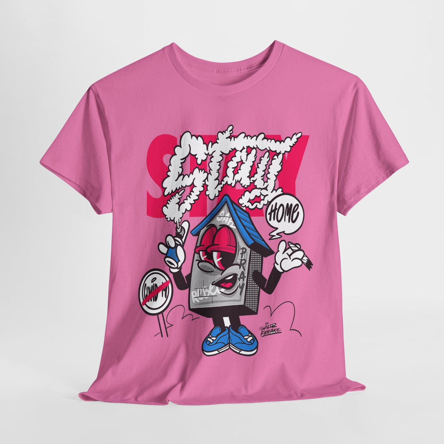 Street Art Unisex Heavy Cotton Tee - SNOT HOME Graphic Design