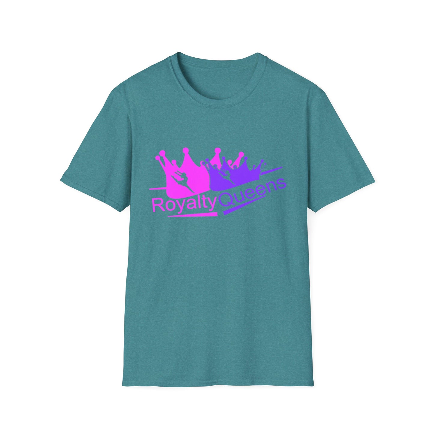 Royalty Queens Unisex Softstyle T-Shirt, Feminist Apparel, Birthday Gift, Casual Wear, Empowerment Tee, Queen Vibes