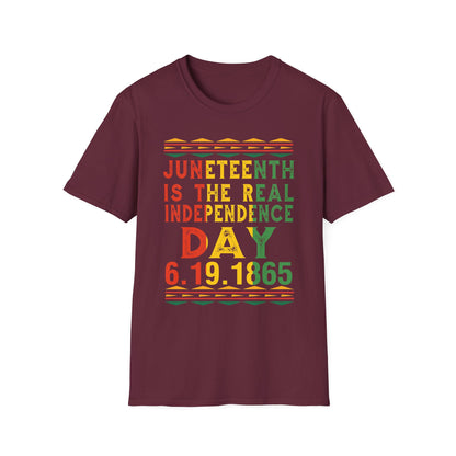 Juneteenth Independence Day T-Shirt, Softstyle Tee, Celebration Apparel, Black History Month, Gift for Activists, Unique Statement Shirt