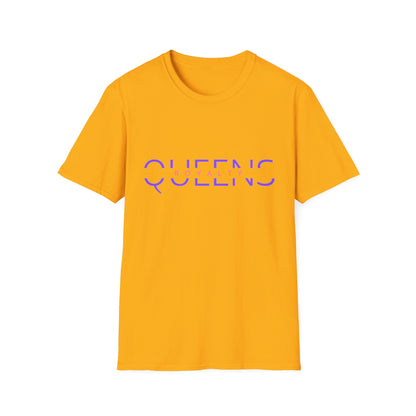 Queens Loyalty Unisex Softstyle T-Shirt, Feminist Tee, Gift for Her, Birthday Gift, Casual Fashion, Pride Apparel
