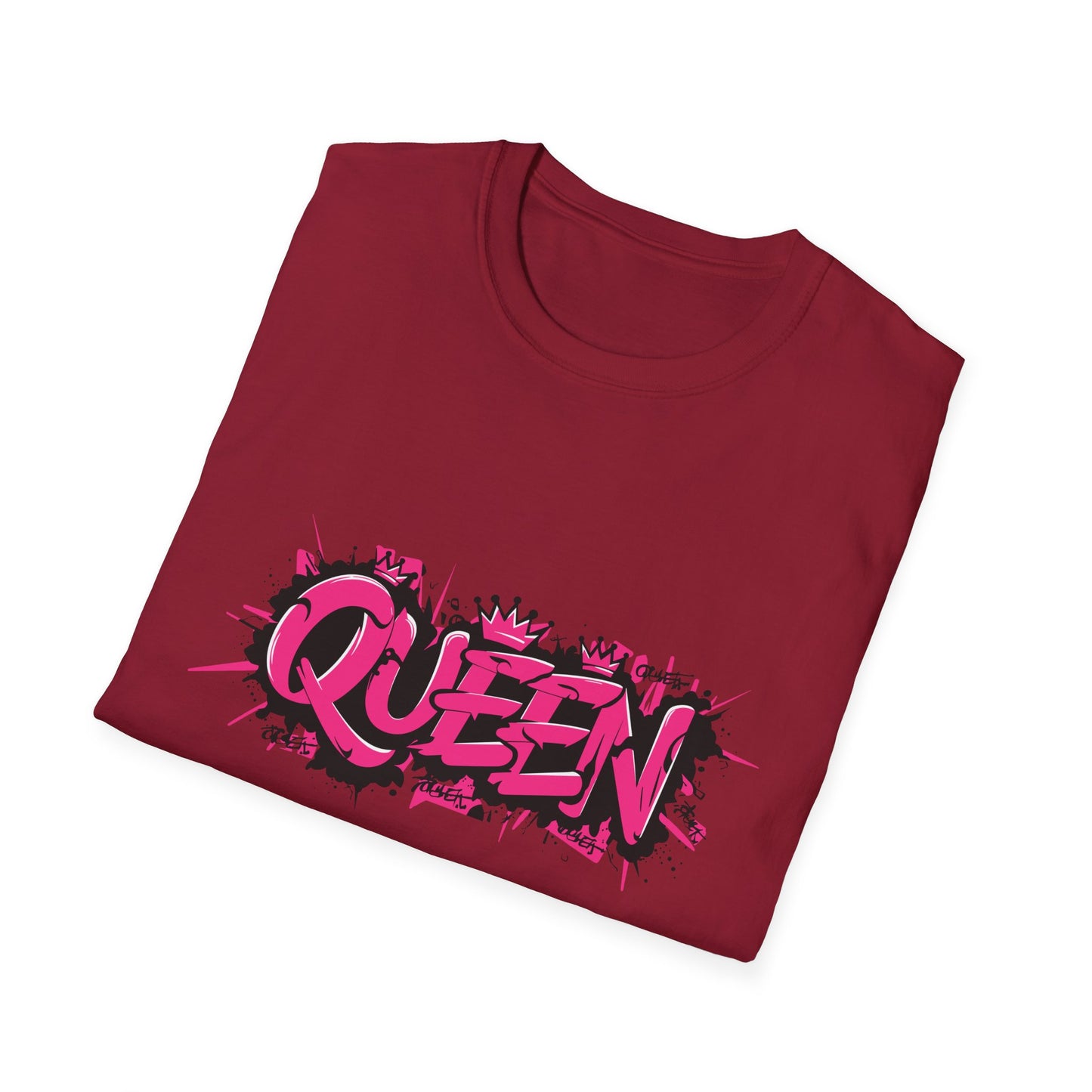 Queen Graphic Unisex T-Shirt, Trendy Apparel for Her, Gift for Birthday, Statement Tee for Queens, Perfect for Casual Outings, [...]