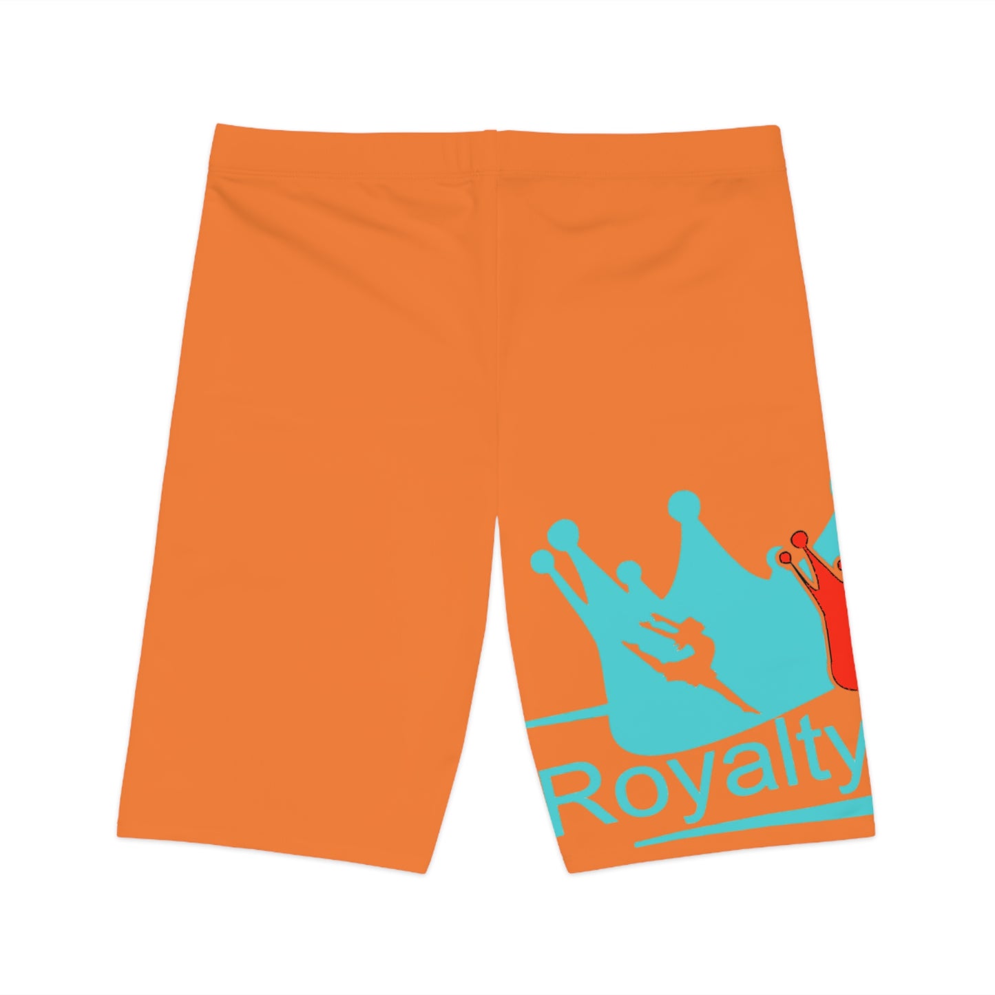 Queens Royalty Women's Bike Shorts - Stylish Athletic Wear, Workout Shorts, Summer Fashion, Cycling Gear, Outdoor Adventure