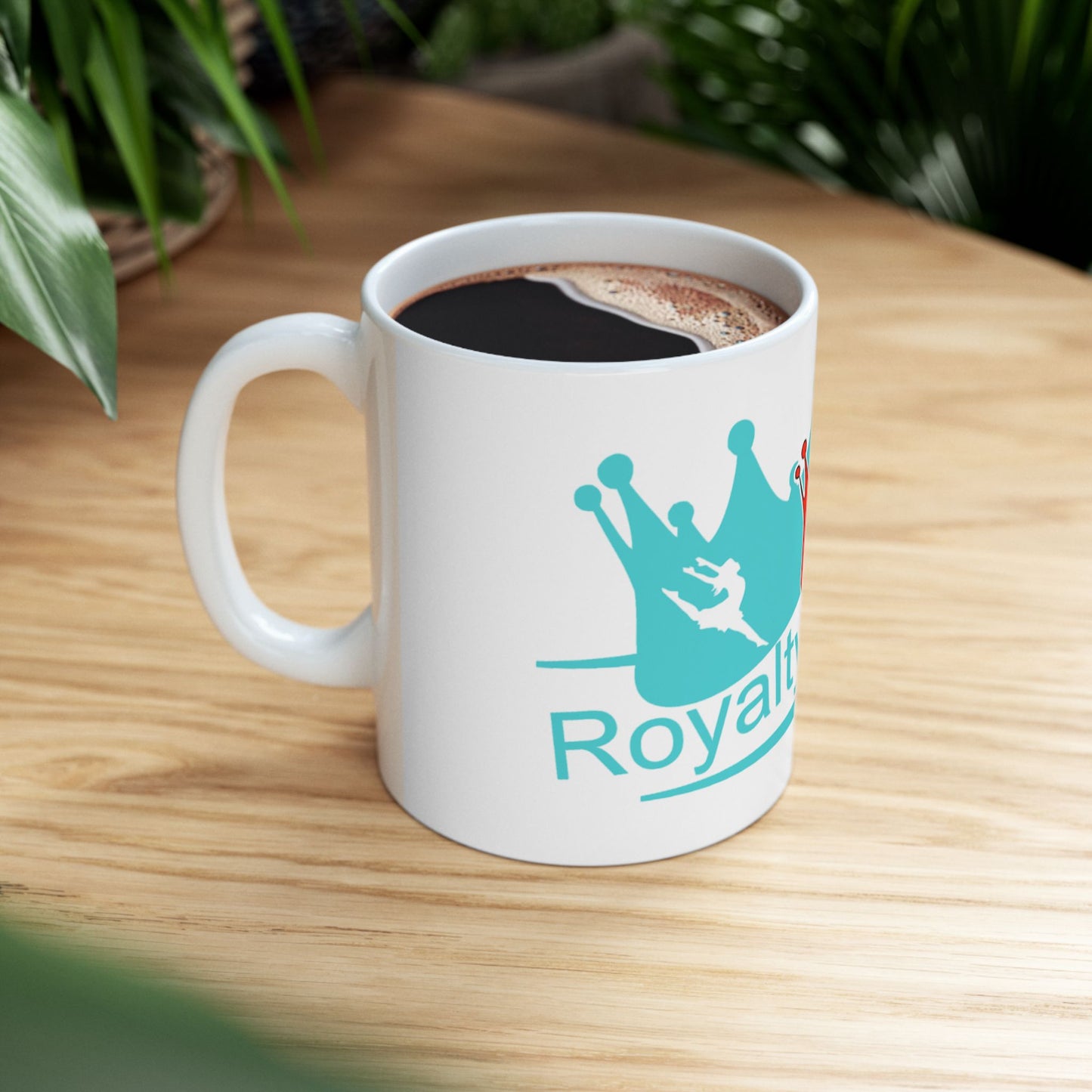 Royalty Queen Ceramic Mug - Perfect Gift for Dancers