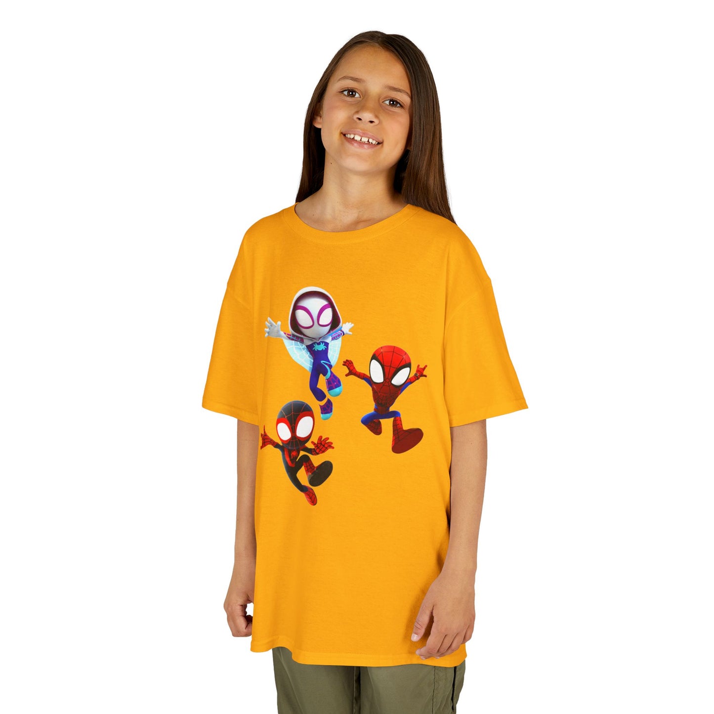 Kids Spider-Man Adventure Tee - Fun and Cozy Cotton T-Shirt for Young Superhero Fans