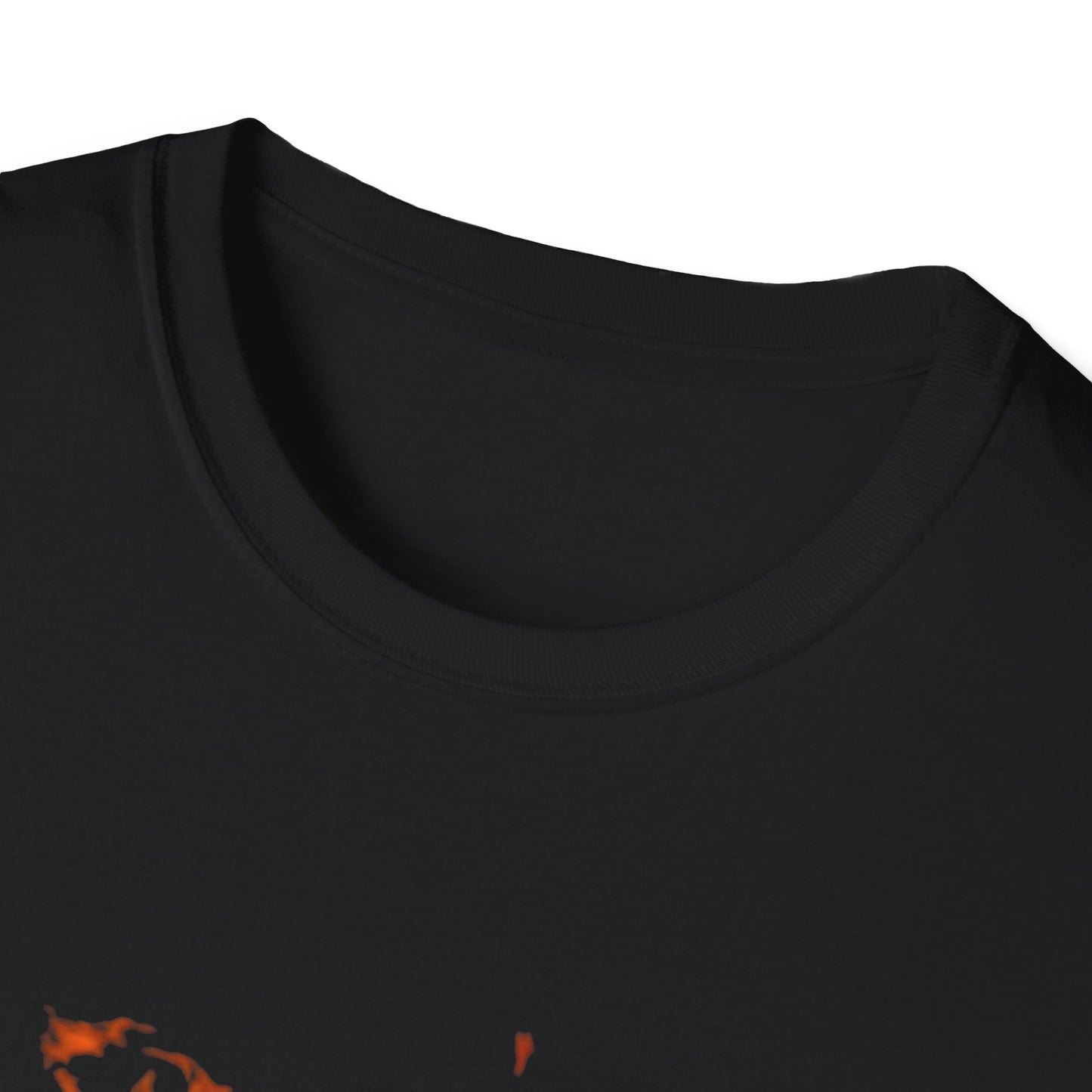 "Blaze" Unisex Softstyle T-Shirt | Fire Graphic Tee | Casual Fire Lover's Shirt, Gift for Friends, Summer Wear, Party Outfit
