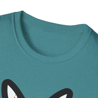 Slayboy Graphic Tee, Unisex Softstyle T-Shirt for Horror Fans, Cosplay Outfit, Halloween Costume, Casual Streetwear