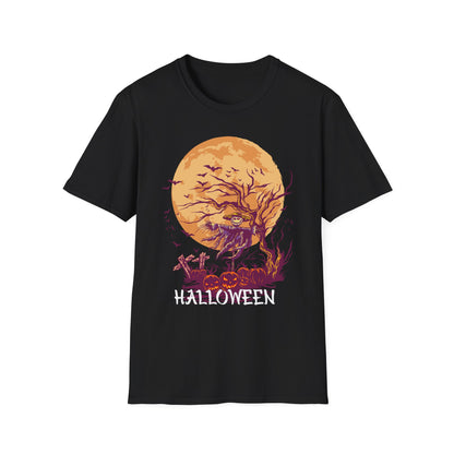 Spooky Halloween T-Shirt, Unisex Graphic Tee, Fall Apparel, Halloween Costume, Gifts for Her or Him, Halloween Party Wear