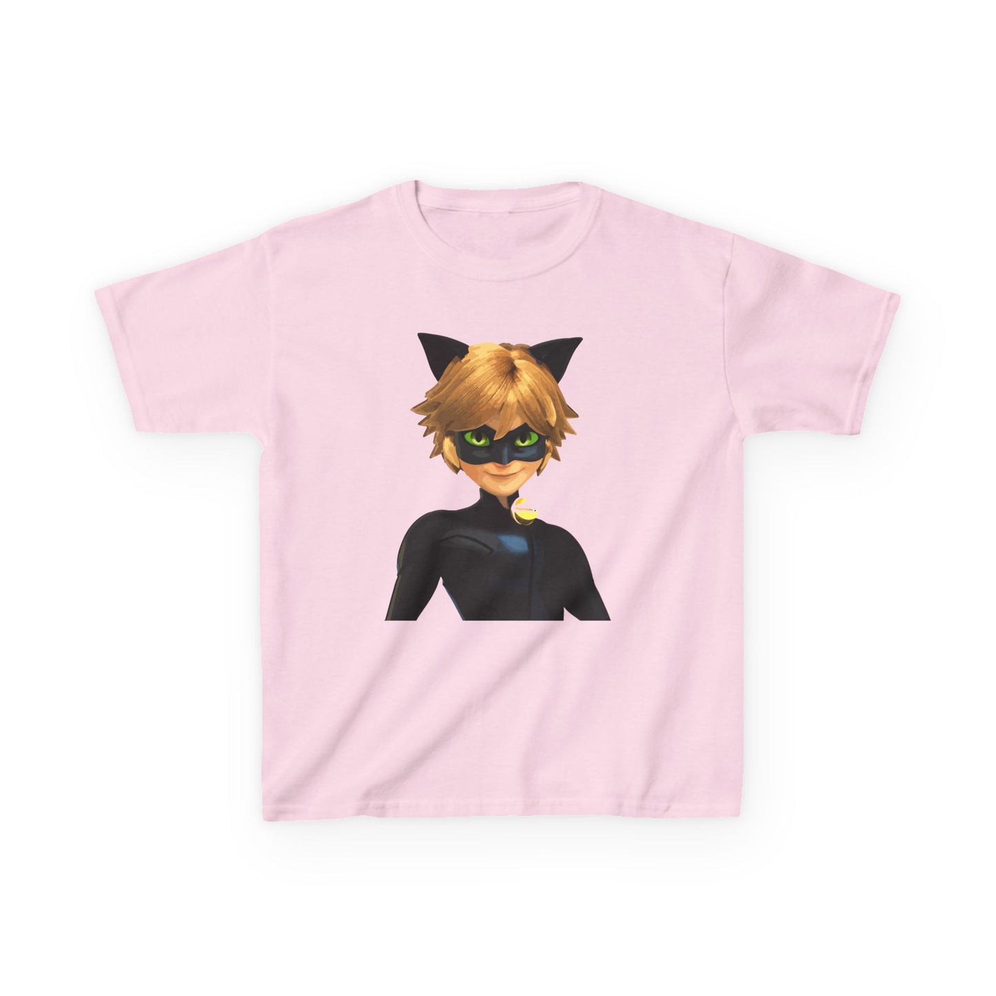 Kids Cat Superhero Tee, Cartoon Shirt, Children's Birthday Gift, Fun Playwear, Gift for Kids, Cat Lover Gift