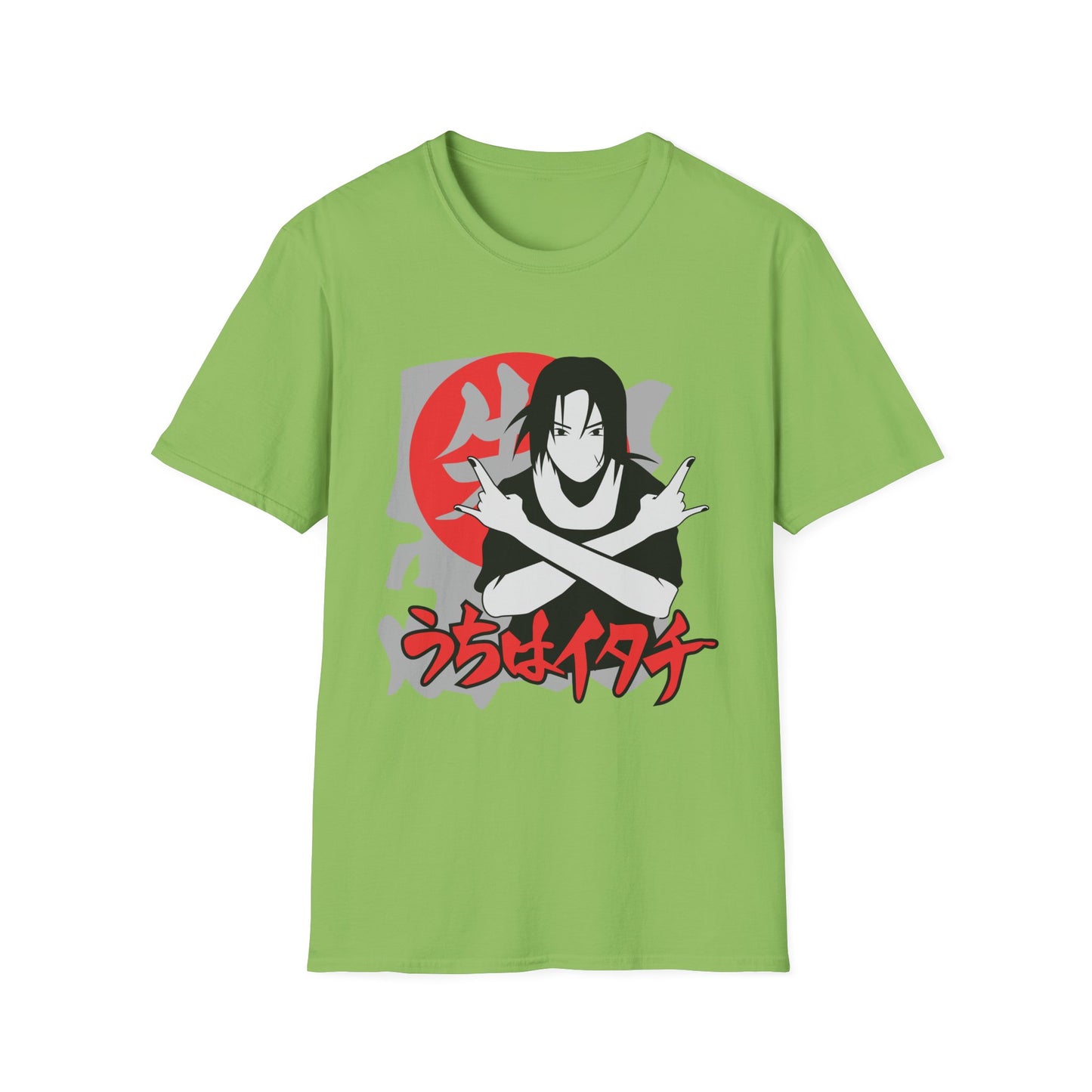Unisex Softstyle Anime T-Shirt - Iconic Itachi Design