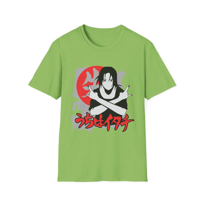 Unisex Softstyle Anime T-Shirt - Iconic Itachi Design