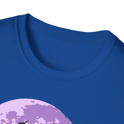 Halloween Witch T-Shirt, Unisex Softstyle Tee, Spooky Season Apparel, Pumpkin Graphic Shirt, Trick or Treat Shirt